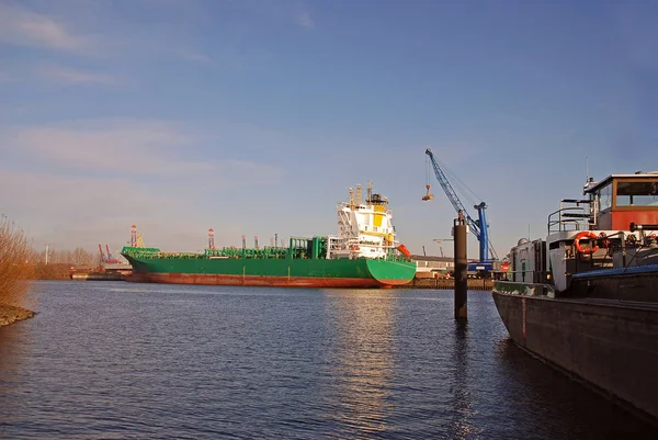 Containerschifffahrt Frachtschiff Wassertransport Für Die Schifffahrt — Stockfoto