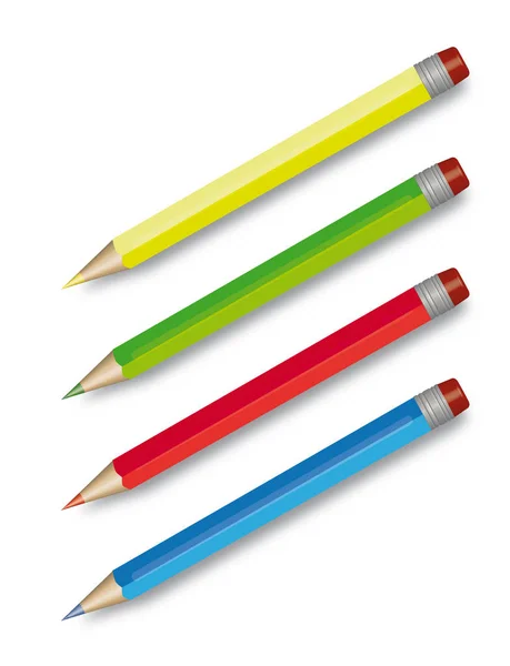 Crayones Lápices Herramientas Arte Dibujo — Foto de Stock