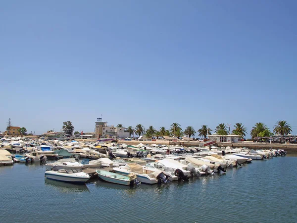 Faro Portekiz Limanı Algarve — Stok fotoğraf