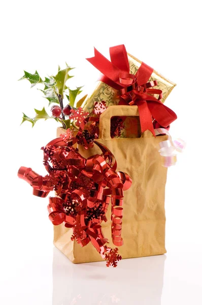 Imballaggio Regali Natale — Foto Stock