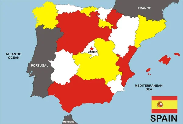 Natuur Van Het Prachtige Spanje — Stockfoto