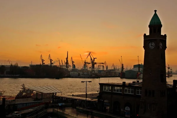 Malerischer Blick Auf Den Schönen Hafen — Stockfoto