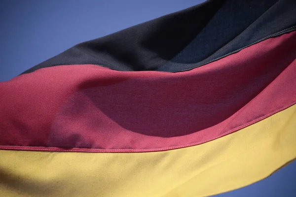 Niemiecka Flaga Oficjalne Kolory Proporcje Poprawnie — Zdjęcie stockowe