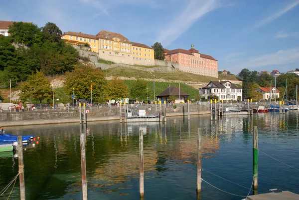 Historische Binnenstad Van Meersburg — Stockfoto