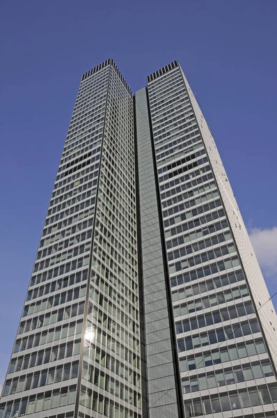 Scenic Urban View Modern Skyscrapers Facade — Stock Photo, Image