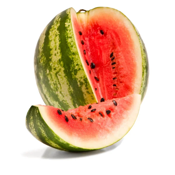 Skär Vattenmelon — Stockfoto