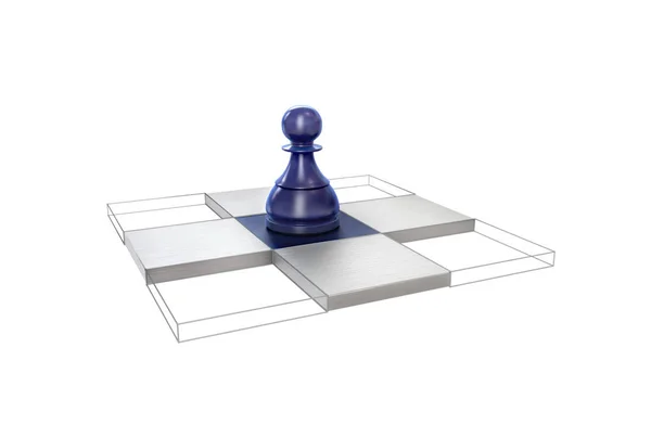 Chess Strategy Bauer — Stock Photo, Image