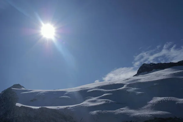 Vista Panorâmica Bela Paisagem Alpes — Fotografia de Stock