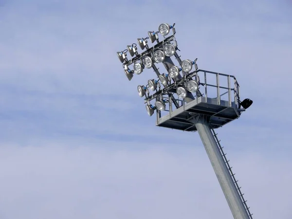 Blå Himmel Med Moln — Stockfoto