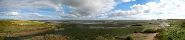 Vista Panorámica Las Dunas Enfoque Selectivo — Foto de Stock