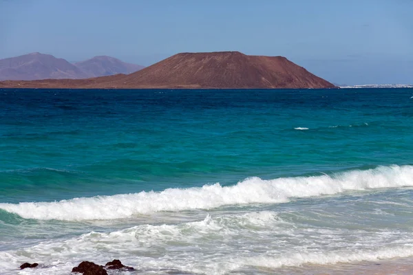 Dunas Fuerĝura Lobos Vistas — Foto de Stock