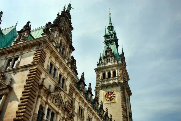 Ayuntamiento Hamburgo — Foto de Stock