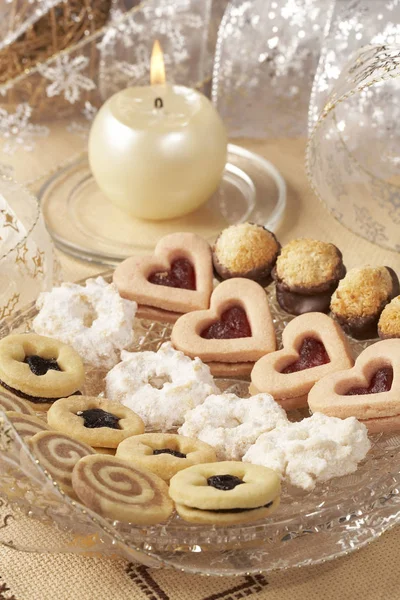 Πεντανόστιμα Γλυκά Μπισκότα Κοντά — Φωτογραφία Αρχείου