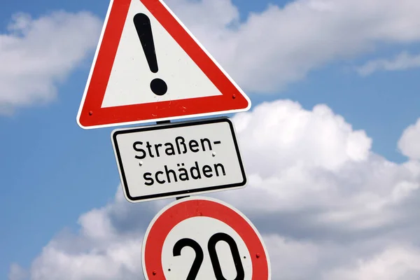 Road Signs Selective Focus — Stock Photo, Image