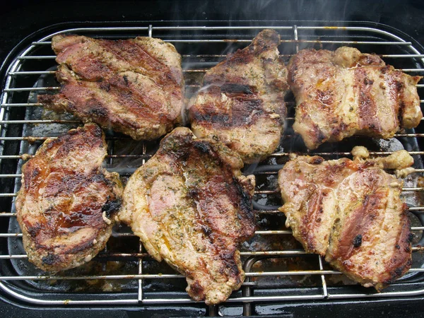 Close Uitzicht Heerlijk Eten — Stockfoto