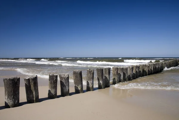 Bella Vista Sulla Riva Del Mare — Foto Stock