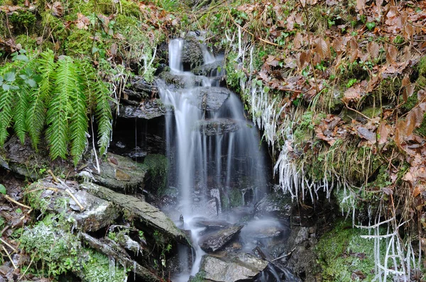 Beautiful Waterfall Nature Background — Stock Photo, Image