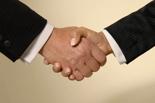 Close Handshaking Business Concept — Stock Photo, Image