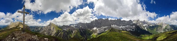 Vedere Pitorească Peisajului Maiestuos Alpilor — Fotografie, imagine de stoc