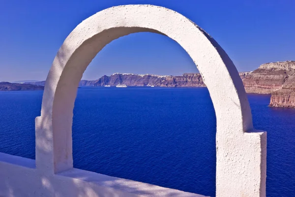 Vista Santorini — Fotografia de Stock