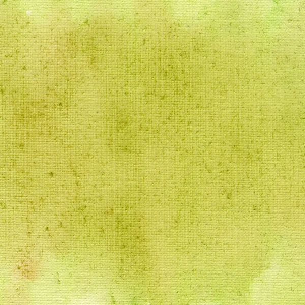 Aquarelle Vert Clair Abstraction Avec Texture Toile — Photo