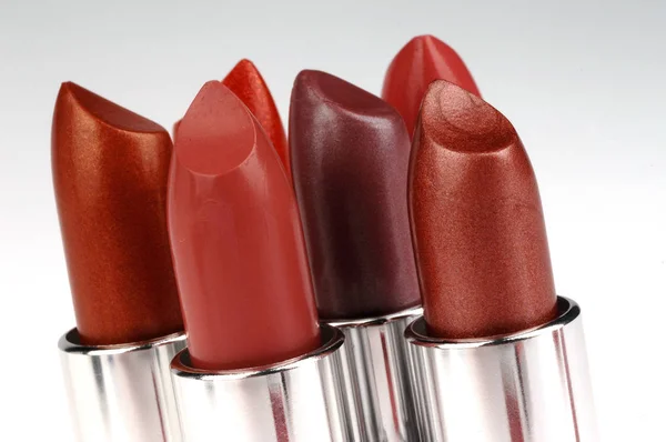 Make Lippenstift Cosmetica — Stockfoto