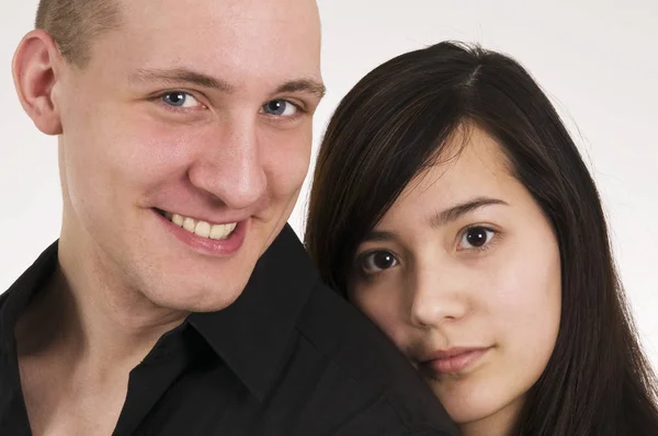 Portrait Young Couple — Stock Photo, Image