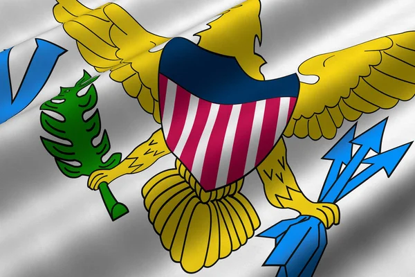 Stati Uniti Bandiera Virgin Islands — Foto Stock