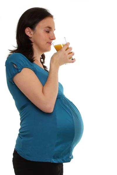 Healthy Nutrition Pregnancy Stock Photo