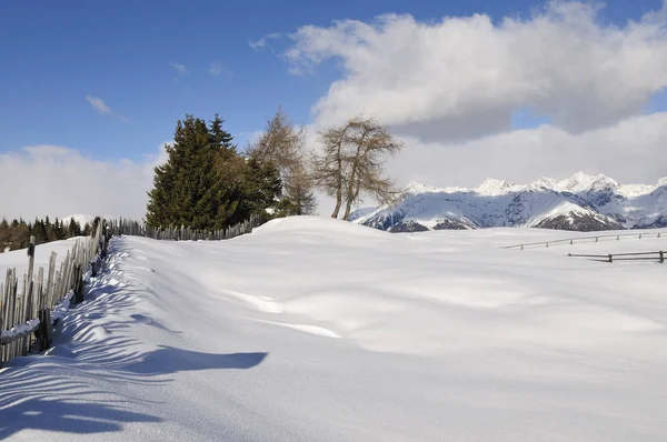 Över Alto Adige Eller Sydtyrolen Provinsen Nordöstra Italien — Stockfoto