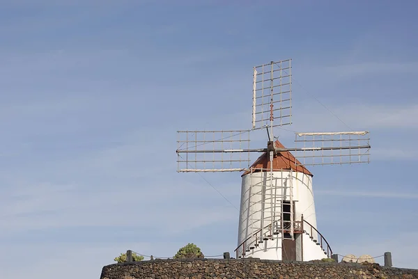 Erneuerbare Windenergie Windkraft — Stockfoto