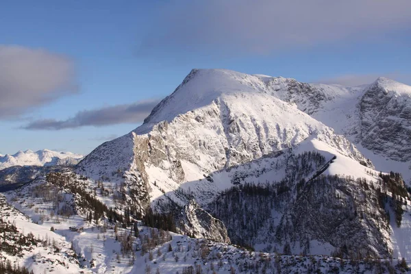 Vista Panorâmica Bela Paisagem Alpes — Fotografia de Stock