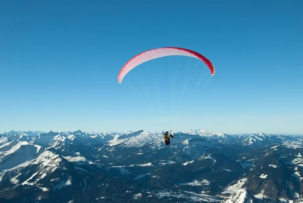 Glijden Alpen — Stockfoto