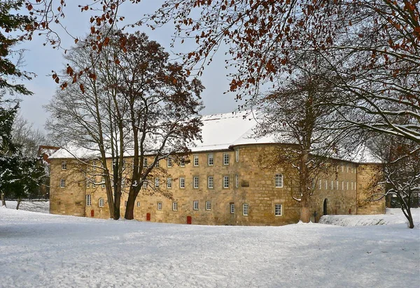 Zamek Schorndorf Koncepcja Podróży Architektury — Zdjęcie stockowe