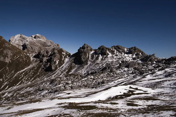 Vista Panorâmica Majestosa Paisagem Dolomitas Itália — Fotografia de Stock