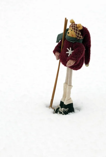 Figura Esportes Inverno — Fotografia de Stock