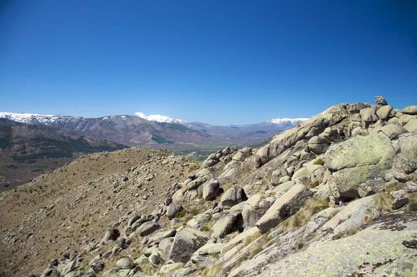 Montaña Roca Gredos — Foto de Stock