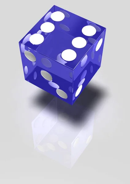 Jogos Azar Cubos Dados Jogo Azar — Fotografia de Stock