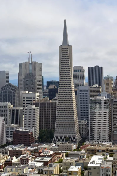 Vista Panorâmica Majestosa Cidade Urbana — Fotografia de Stock