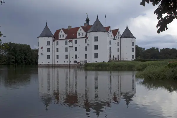 Castelo Glcksburg Perto Flensburg Viagens Arquitetura Conceito — Fotografia de Stock