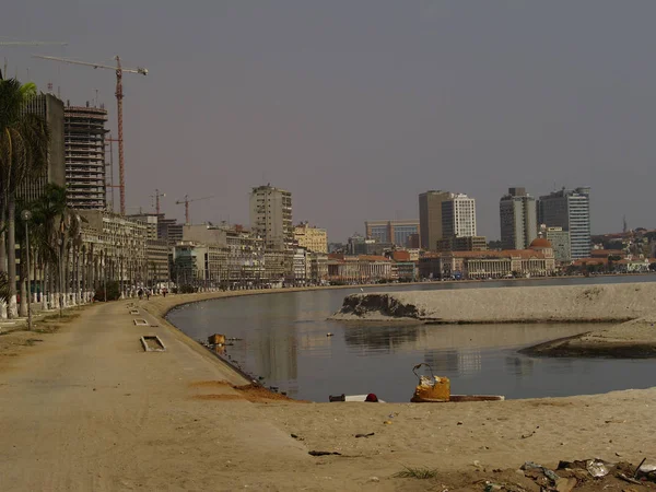 Passeio Praia Luanda — Fotografia de Stock