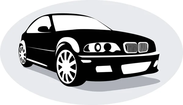 Car Icon White Background — Stock Photo, Image