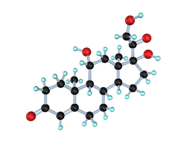 Molekülstruktur Atome Und Biotechnologie — Stockfoto