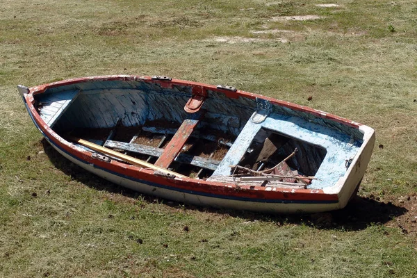 Oude Boot Droge — Stockfoto