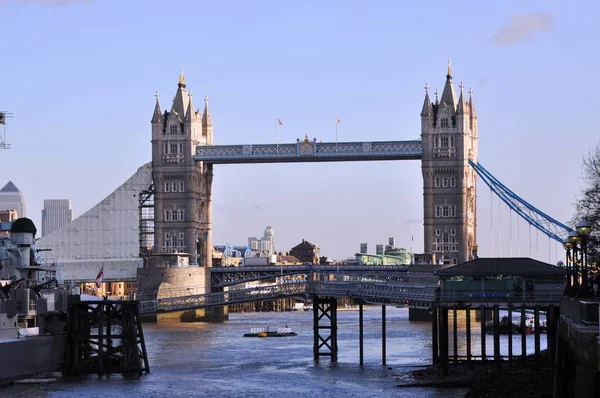 Tower Bridge Londen Engeland — Stockfoto