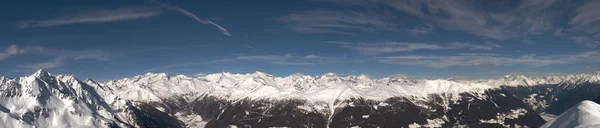 Panorama Van Alpen — Stockfoto