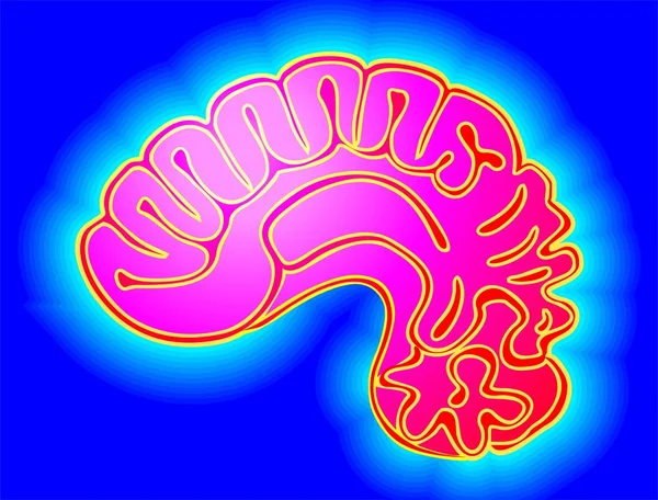 Ludzki Mózg Myślący Organ — Zdjęcie stockowe
