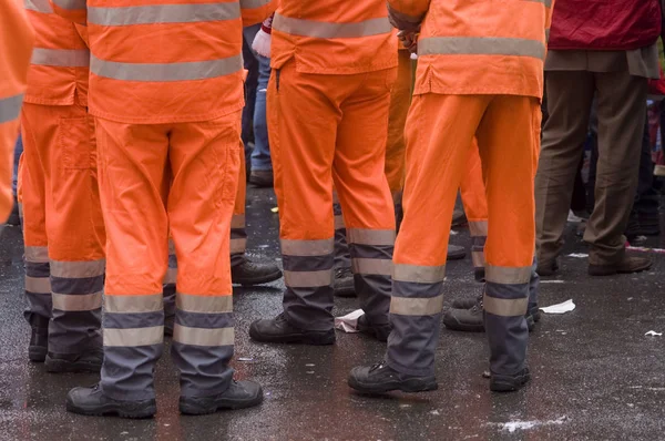 Εργαζόμενοι Στην Πόλη — Φωτογραφία Αρχείου