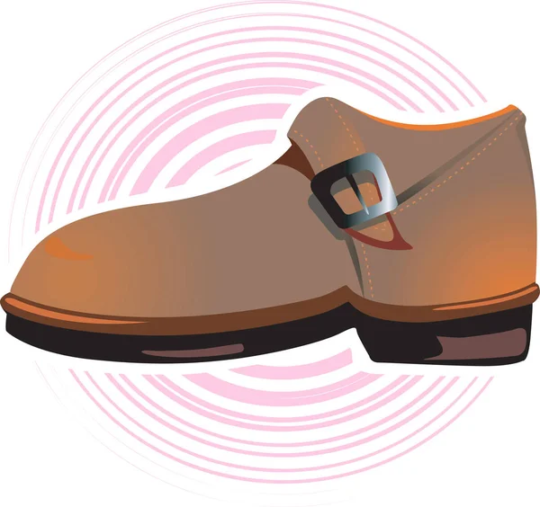 Vector Illustration Pair Shoes — Stock Photo, Image