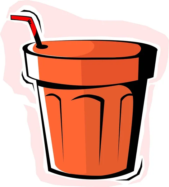 漫画コーヒーカップのベクトル図です — ストック写真